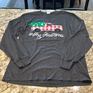 Merry Christmas LS Tshirt